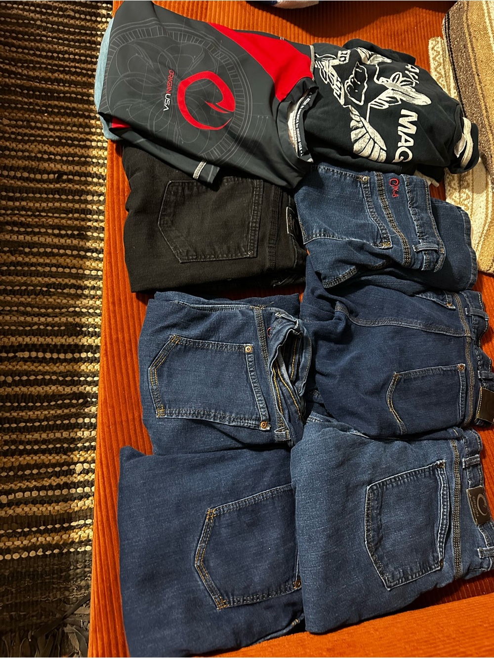 Patriotic American Men’s Origin Maine Howitzer Defcor Chris Kyle Clothes Bundle